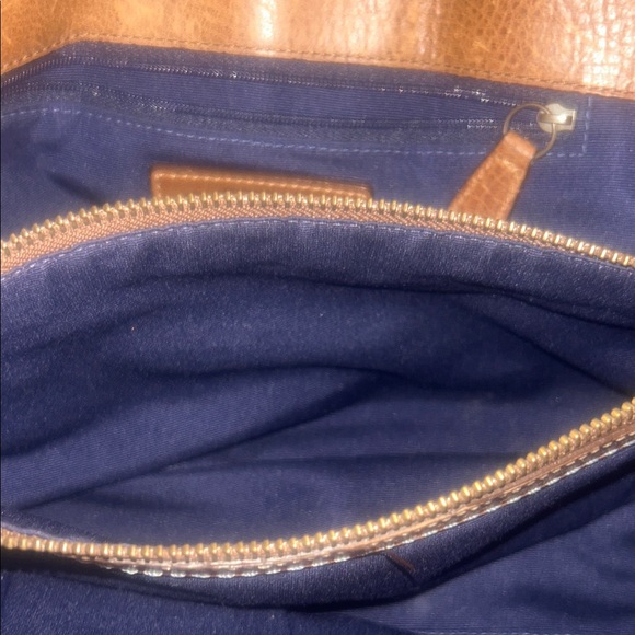 Vintage Y2K Coach Patchwork Shoulder Bag in Blue and Brown - Picture 15 of 17